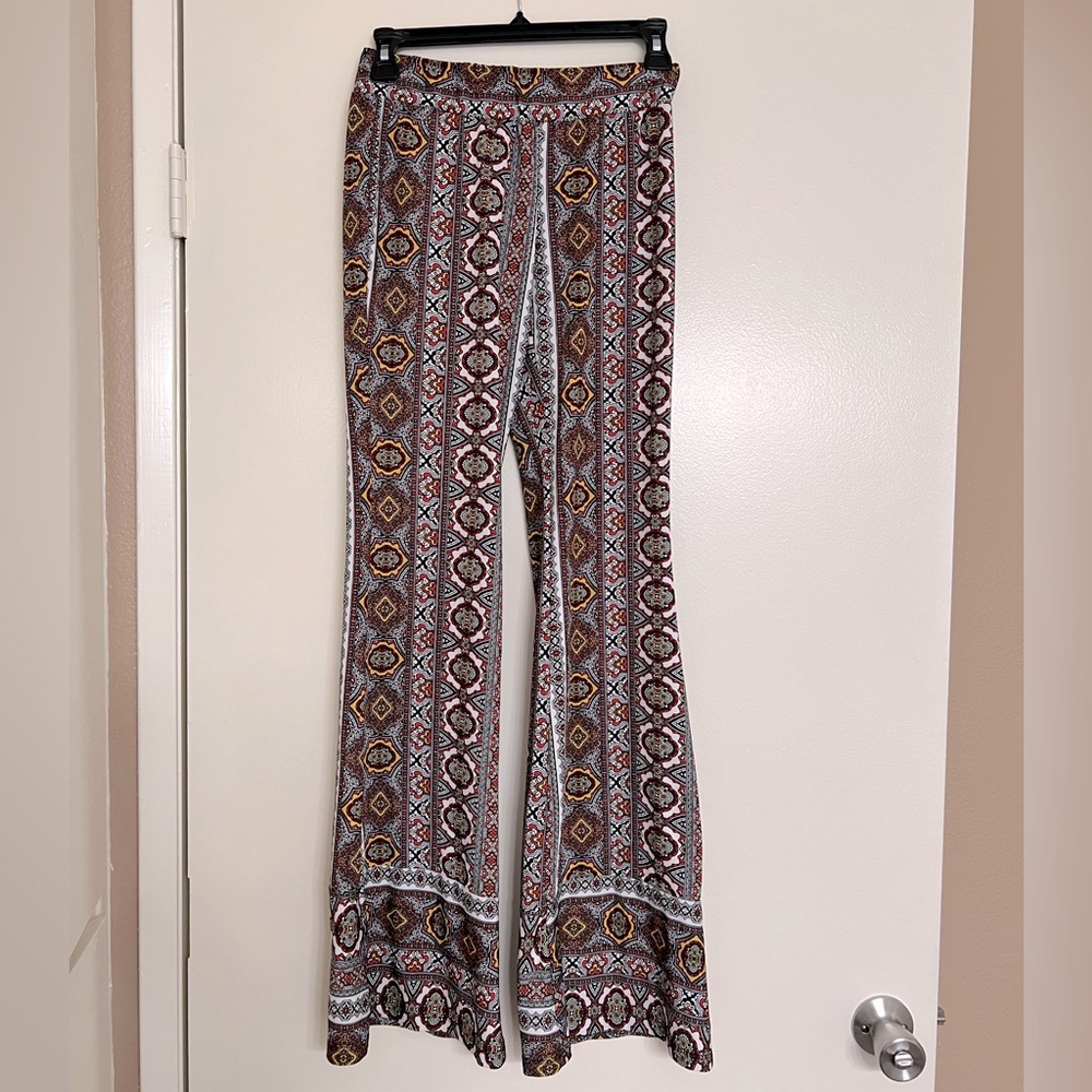 STRETCH FLARE BOHO PANTS